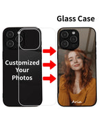 Coque de téléphone en verre HD personnalisée, adaptée à divers modèles tels que Apple Samsung/Redmi/Huawei/OnePlus