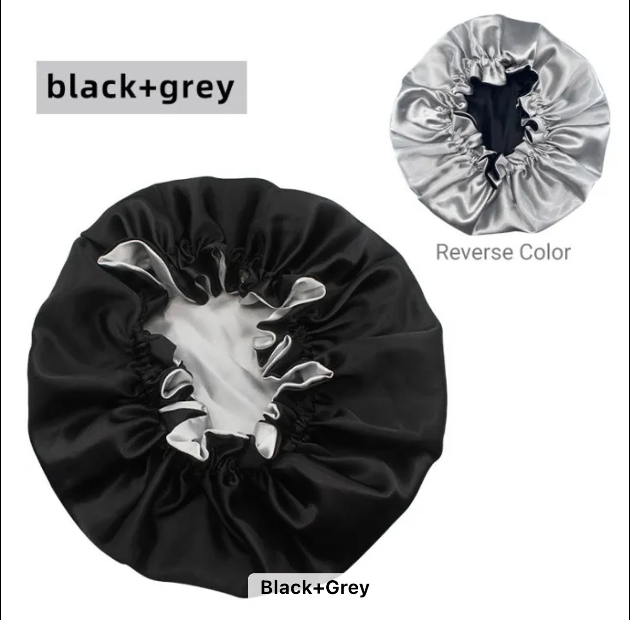 Bonnet en Satin Double Couche