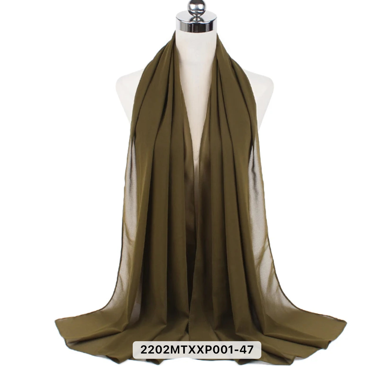 Hijab Mousseline de soie