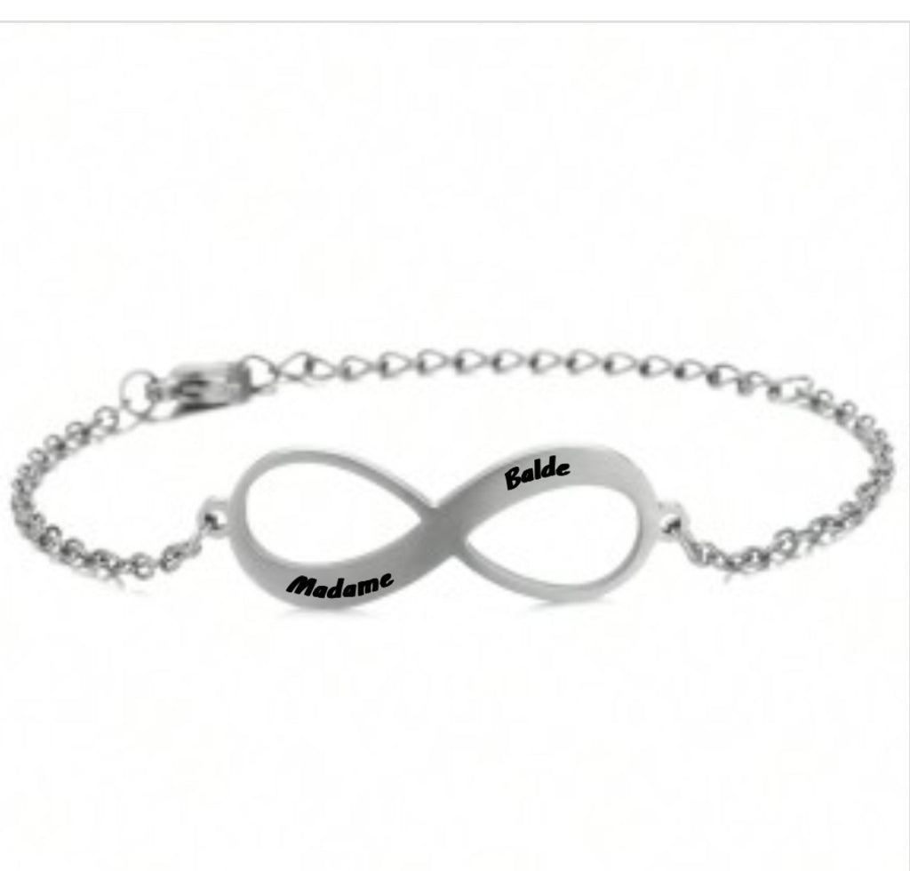 Bracelet Infini Personnalisé
