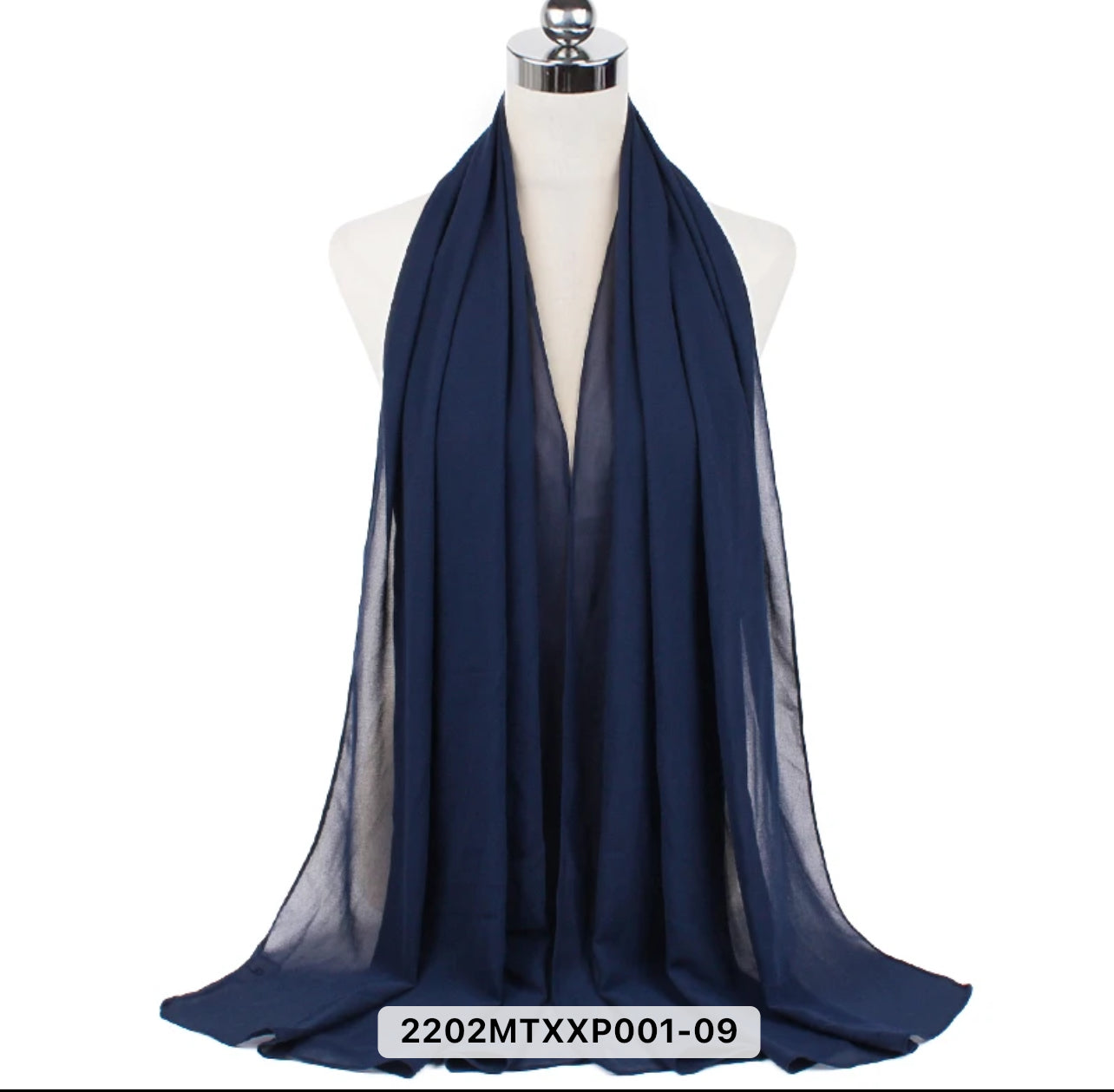 Hijab Mousseline de soie