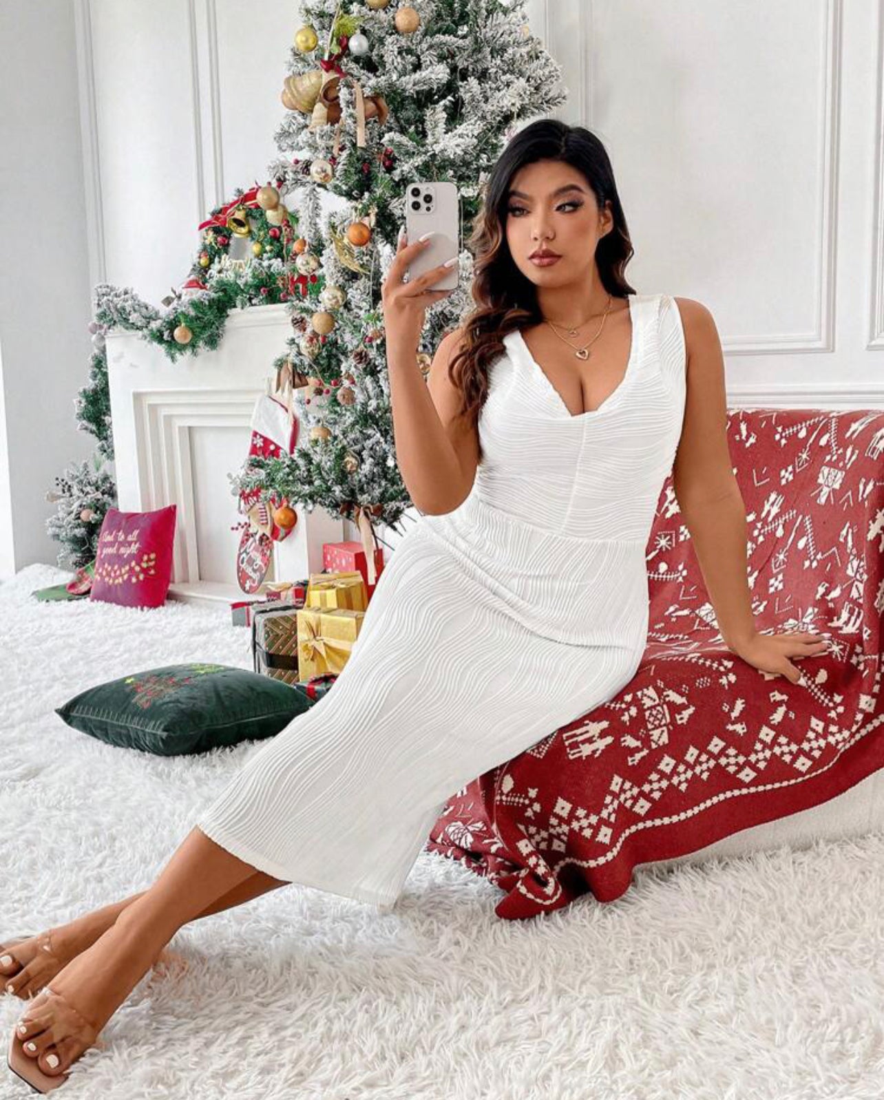 Plus Robe Moulante À Capuche