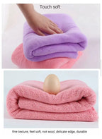 Ensemble serviette micro fibre super doux