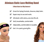 1 Pièce Bande De Perruque Élastiques