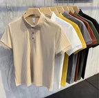 Palette Urbaine – Polos Texturés à Manches Courtes