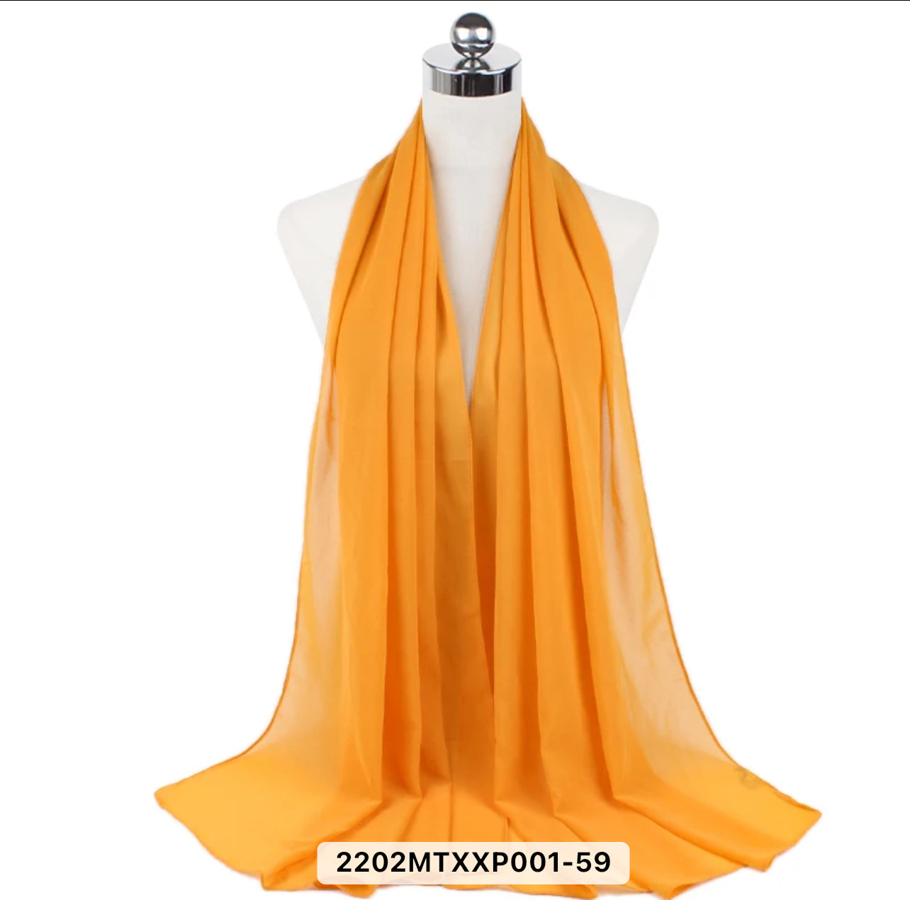 Hijab Mousseline de soie