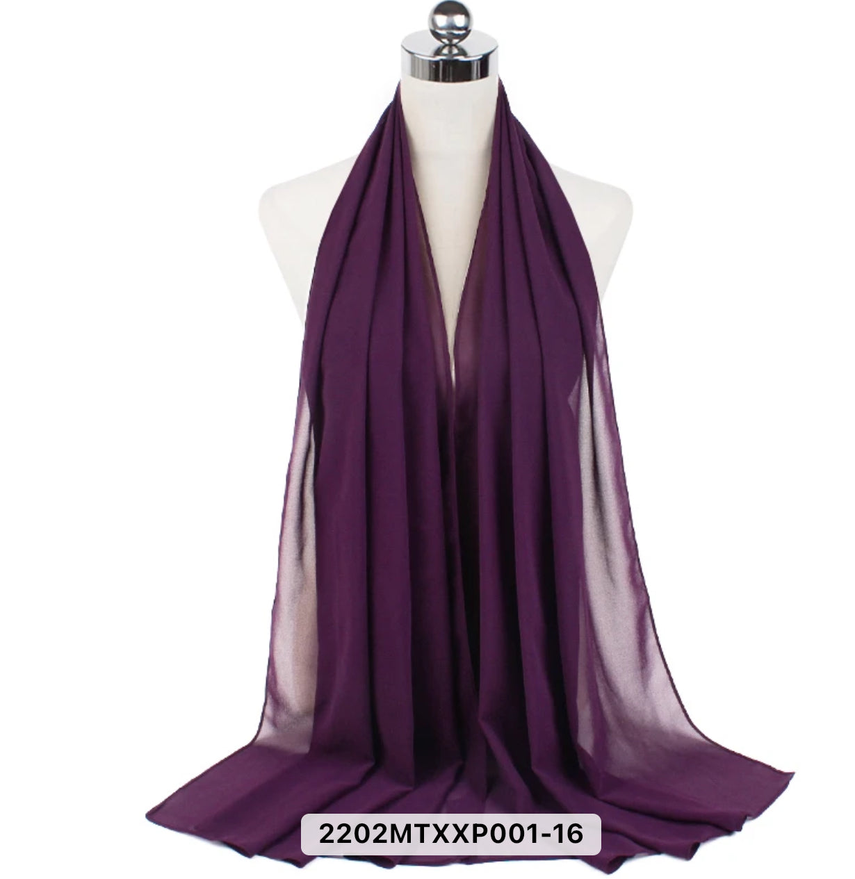 Hijab Mousseline de soie