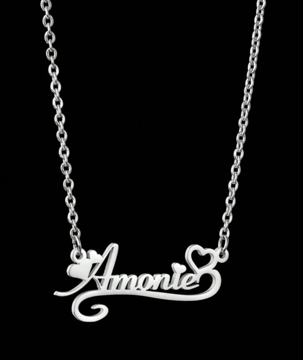 Personalized Love Necklace – 18K Gold Plated