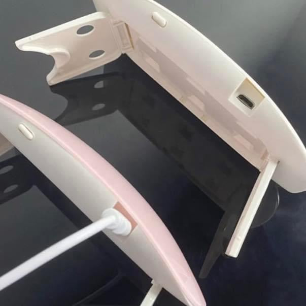 Lampe Sèche-ongles Mini En Forme de sournois Pour Vernis Gel, Avec Photothérapie À Led Uv