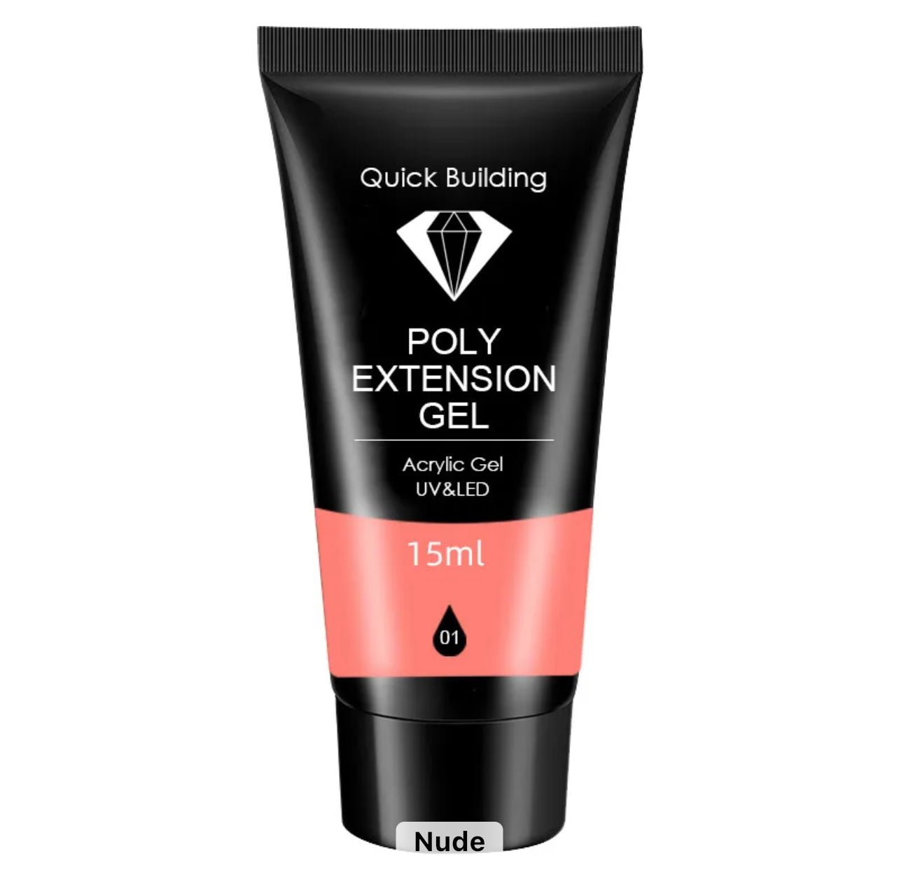 Gel Poly Extension – Manucure Professionnelle UV/LED (15 ml)