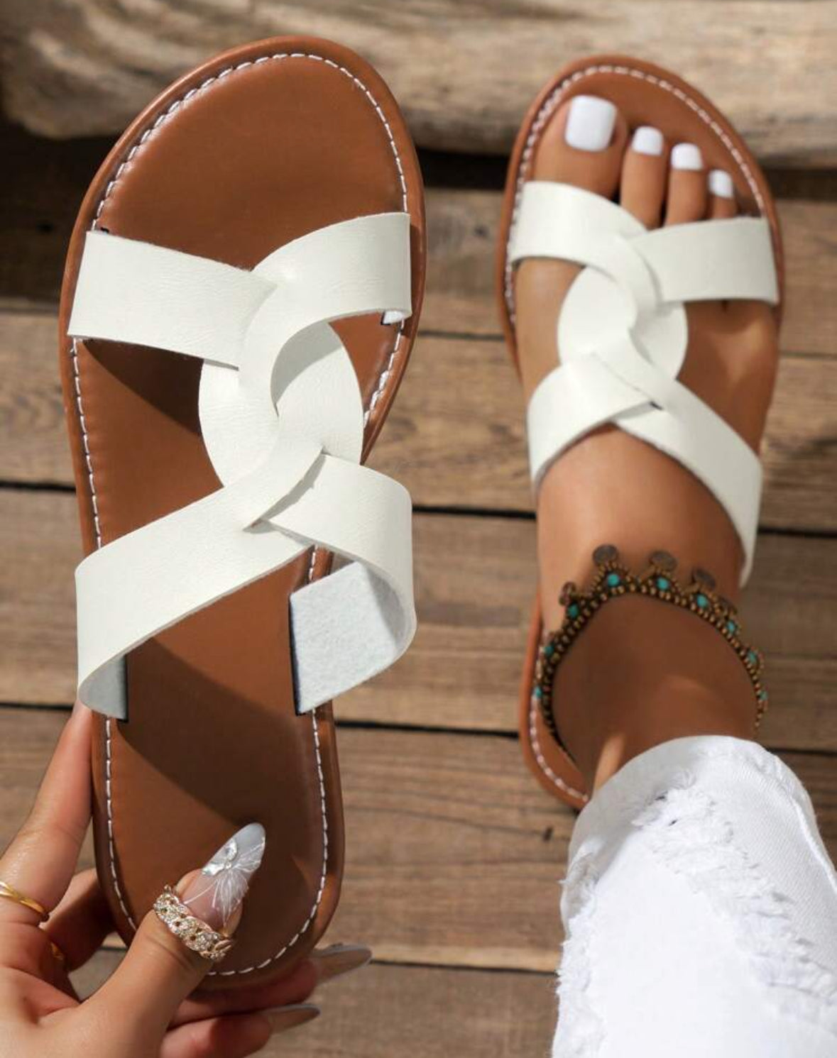 Sandales Élégance Tressée – Confort et Style en Toute Simplicité