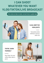 Bâton de Selfie sans fil pour téléphone portable avec trépied