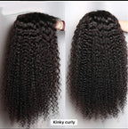 Perruque cheveux humain Kinky Curly / wig 200% 13*4 lace frontal transparente