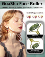 Duo Gua Sha & Rouleau de Jade/Quartz