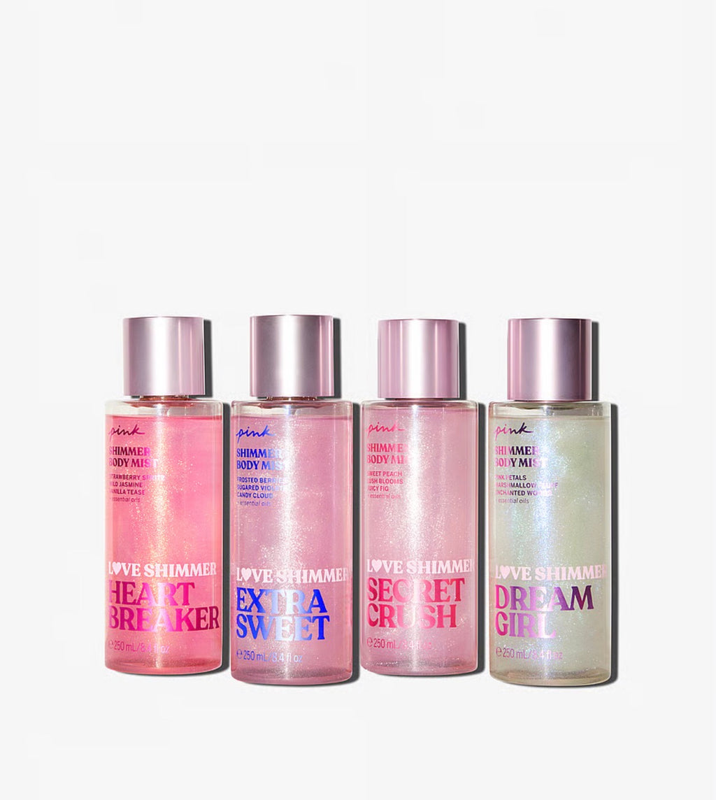 PINK – Coffret Love Shimmer Body Mist