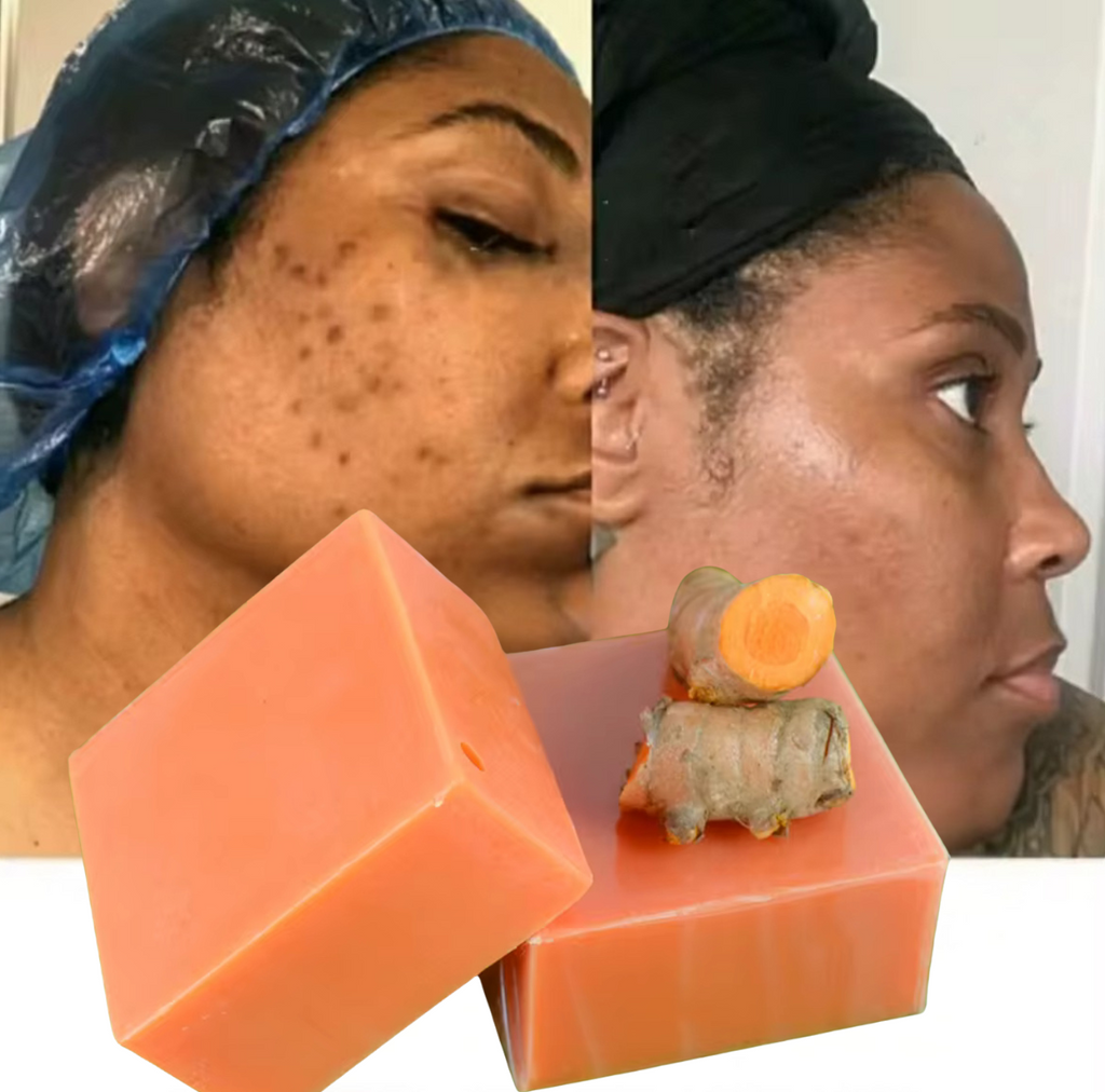 Natural soap with
 Turmeric