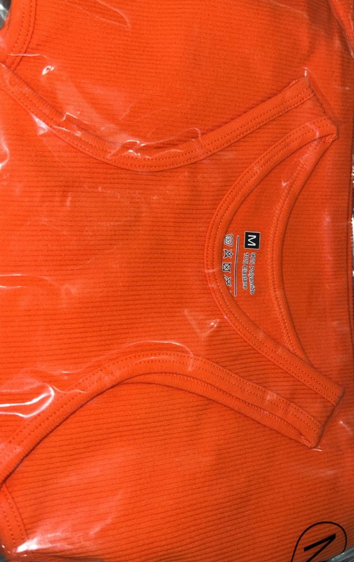 Débardeur côtelé dos nageur