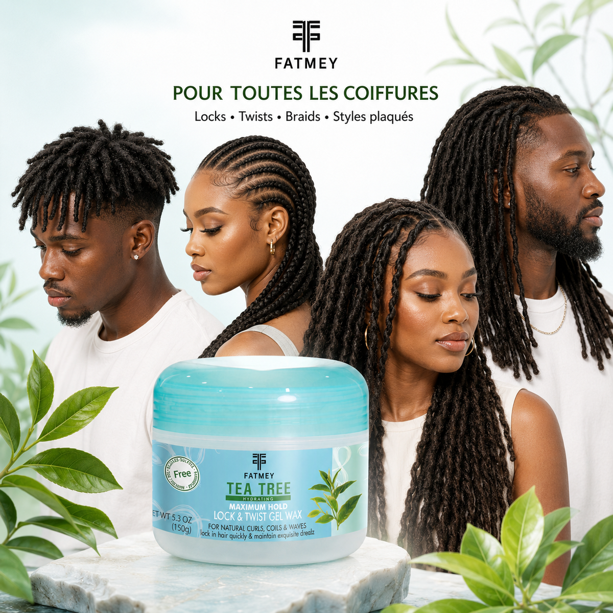 Gel Wax Tea Tree – Locks & Twists | FATMEY