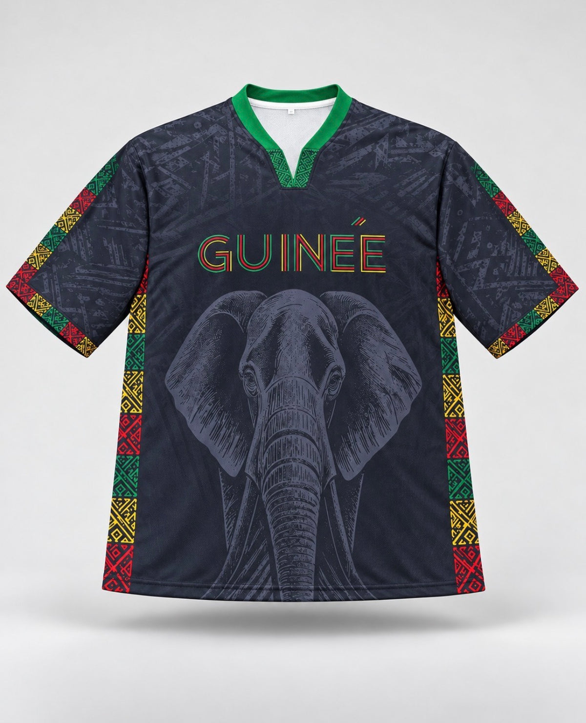 Maillot Guinée 224 – Édition Éléphant Noir