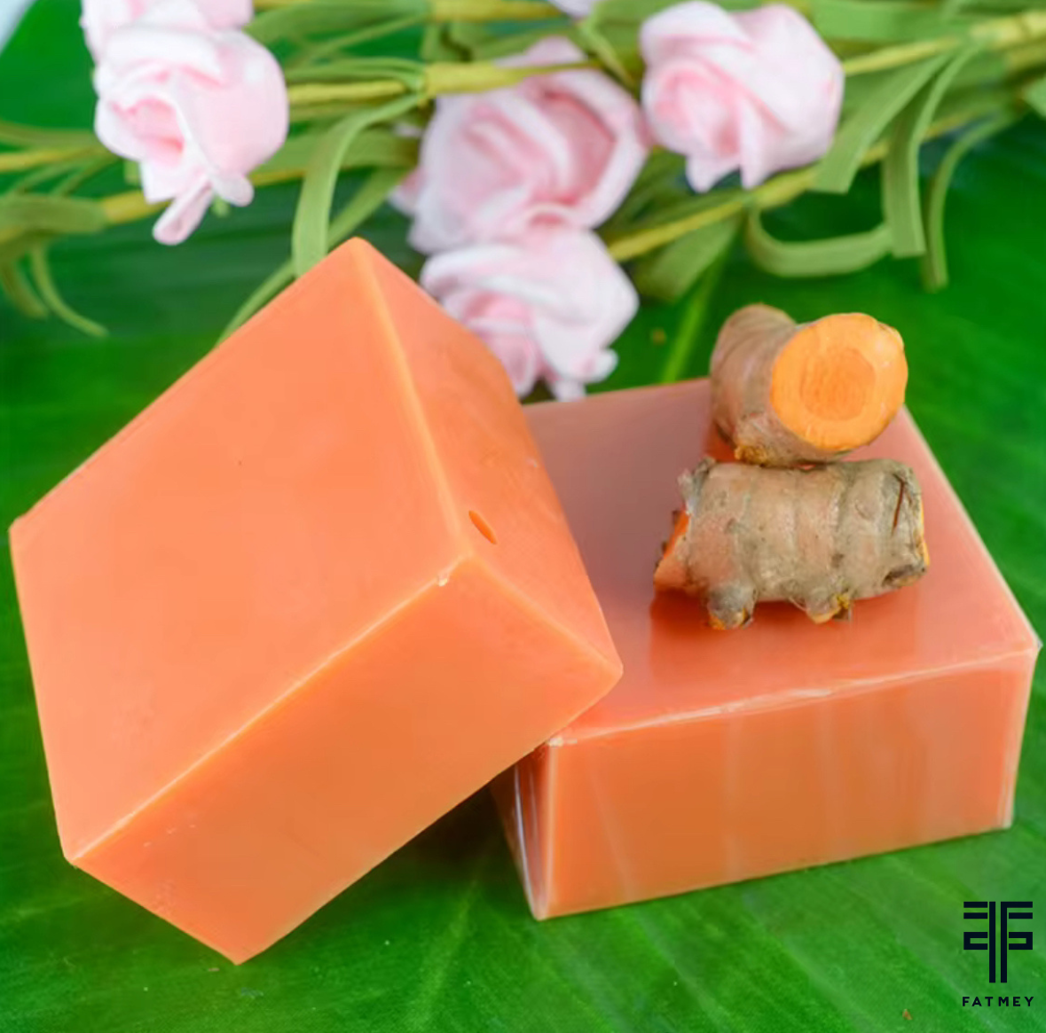 Savon naturel au Curcuma et à l’acide kojique