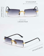 3 pièces Lunettes De Soleil