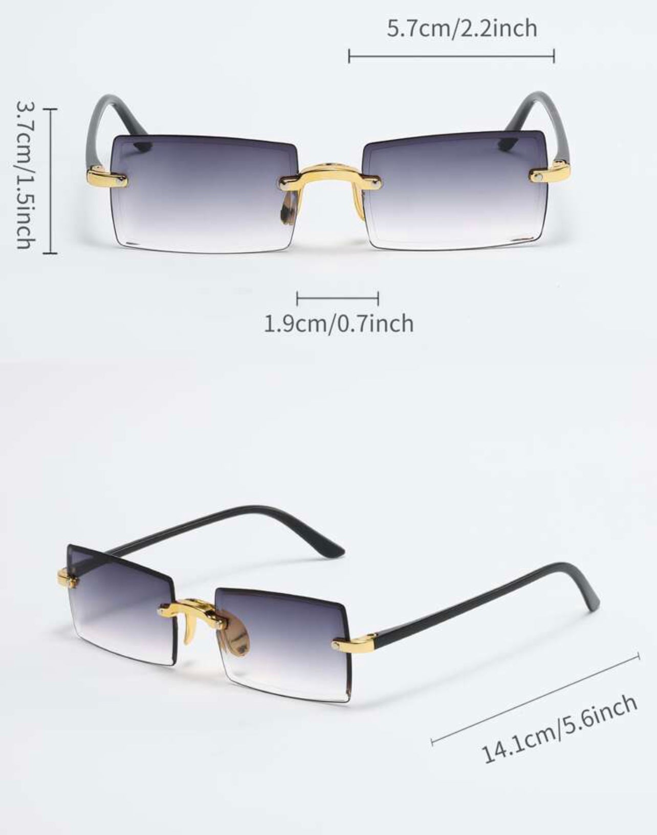 3 pièces Lunettes De Soleil