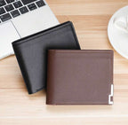 Portefeuille en cuir PU photo et texte personnalisé