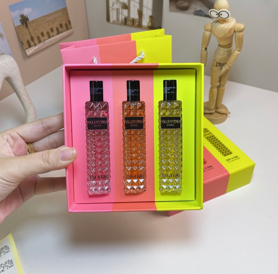 Coffret Parfum Born in Roma - Élégance et Raffinement