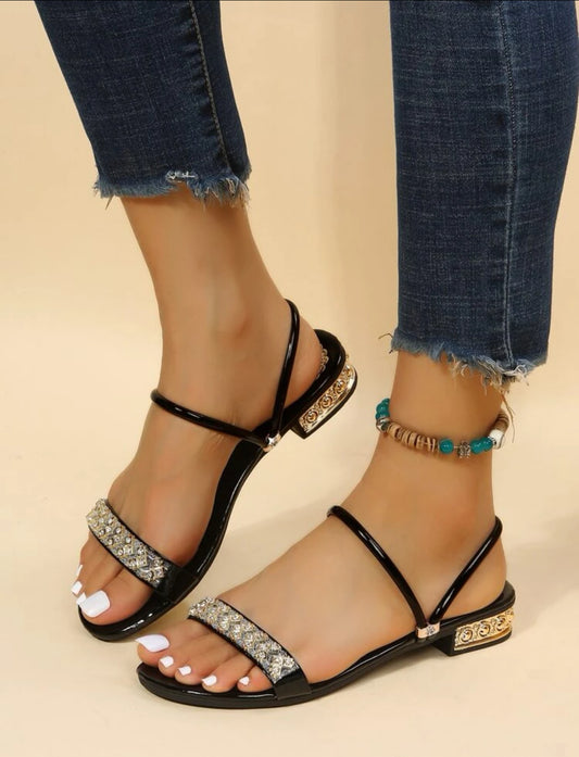 Sandales glamours