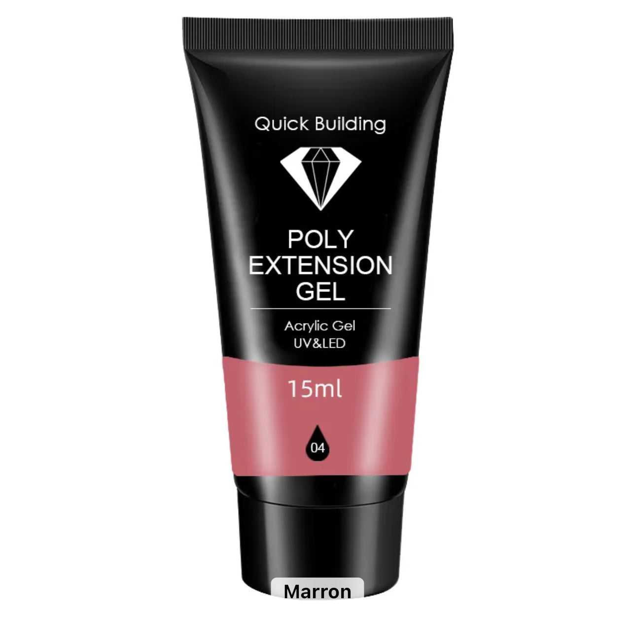 Gel Poly Extension – Manucure Professionnelle UV/LED (15 ml)
