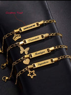 Bracelet personnalisé avec pendentif – Enfant