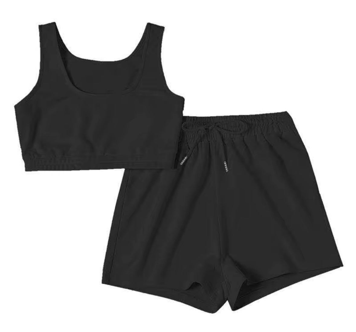 Ensemble Décontracté Femme – Top Court & Short