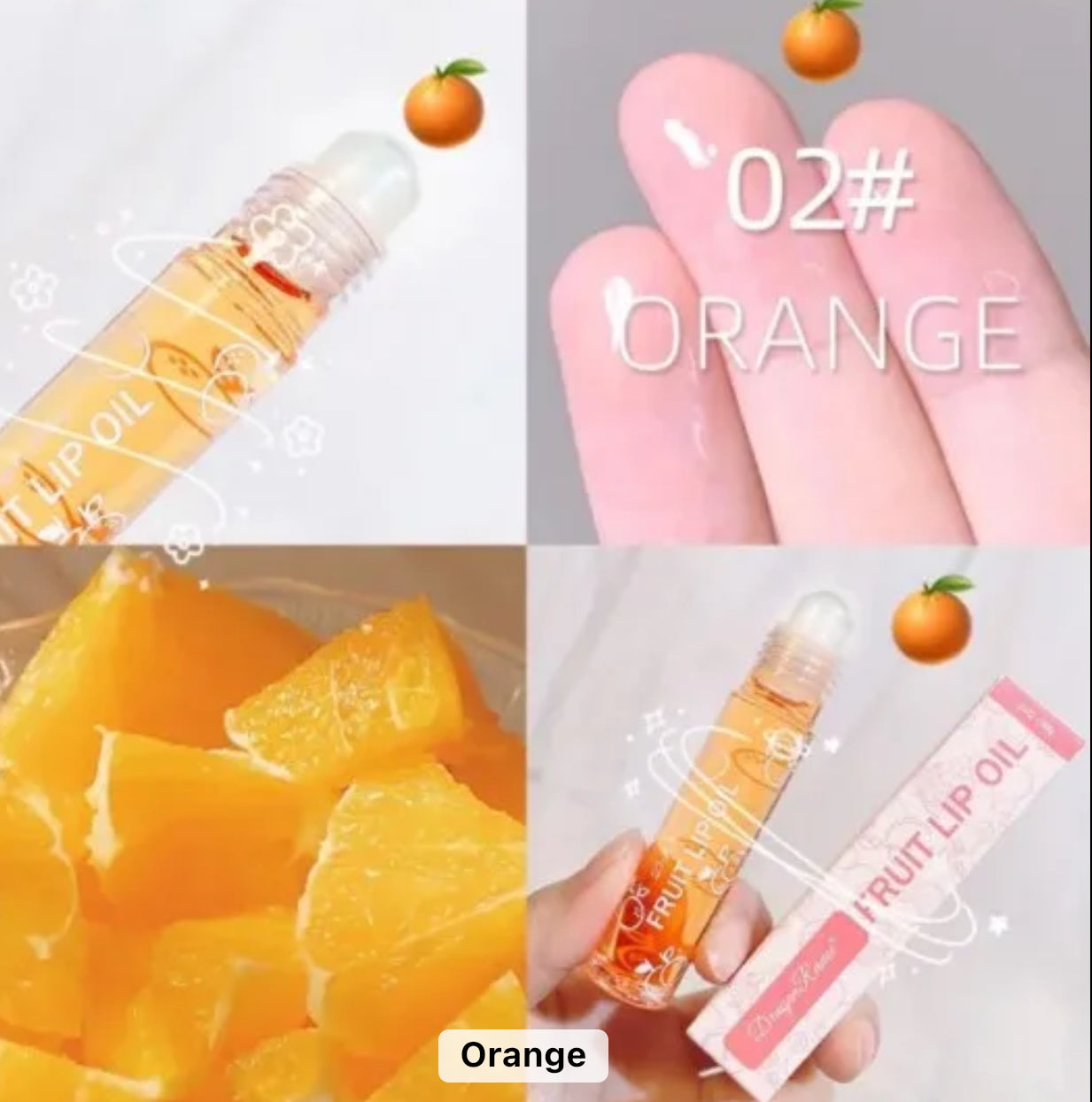 Fruity Kiss : Huile à lèvres revitalisante