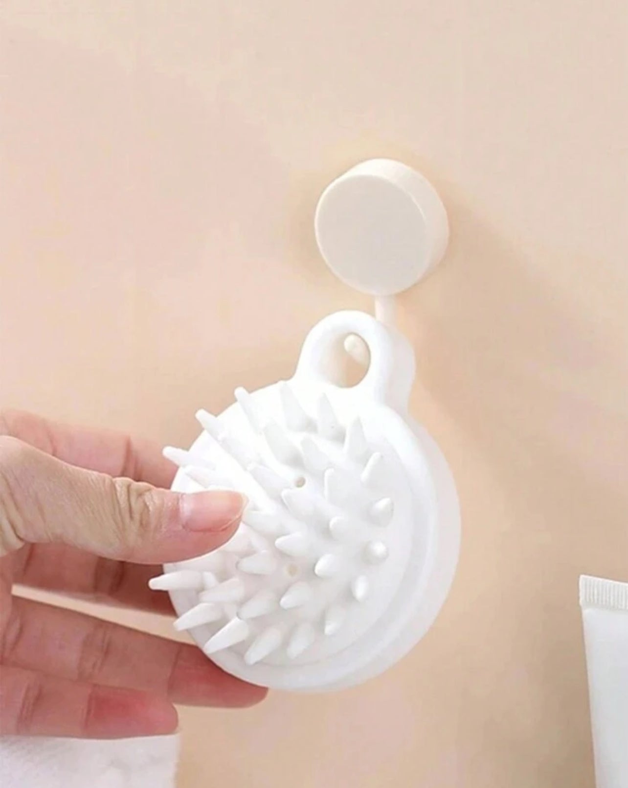 Brosse de massage du cuir chevelu en silicone