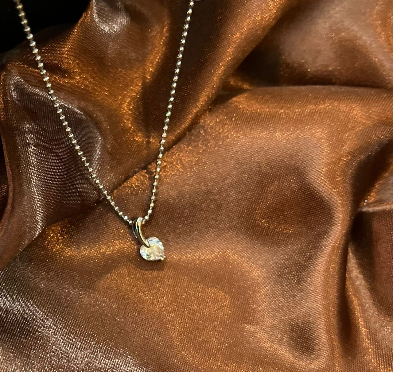 Collier pendentif fin