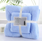 Ensemble serviette micro fibre super doux