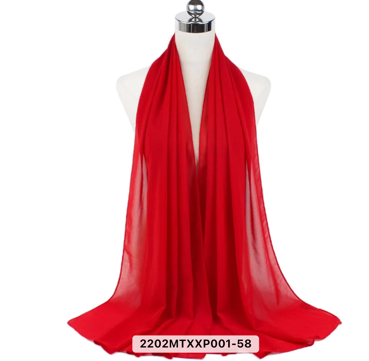 Hijab Mousseline de soie