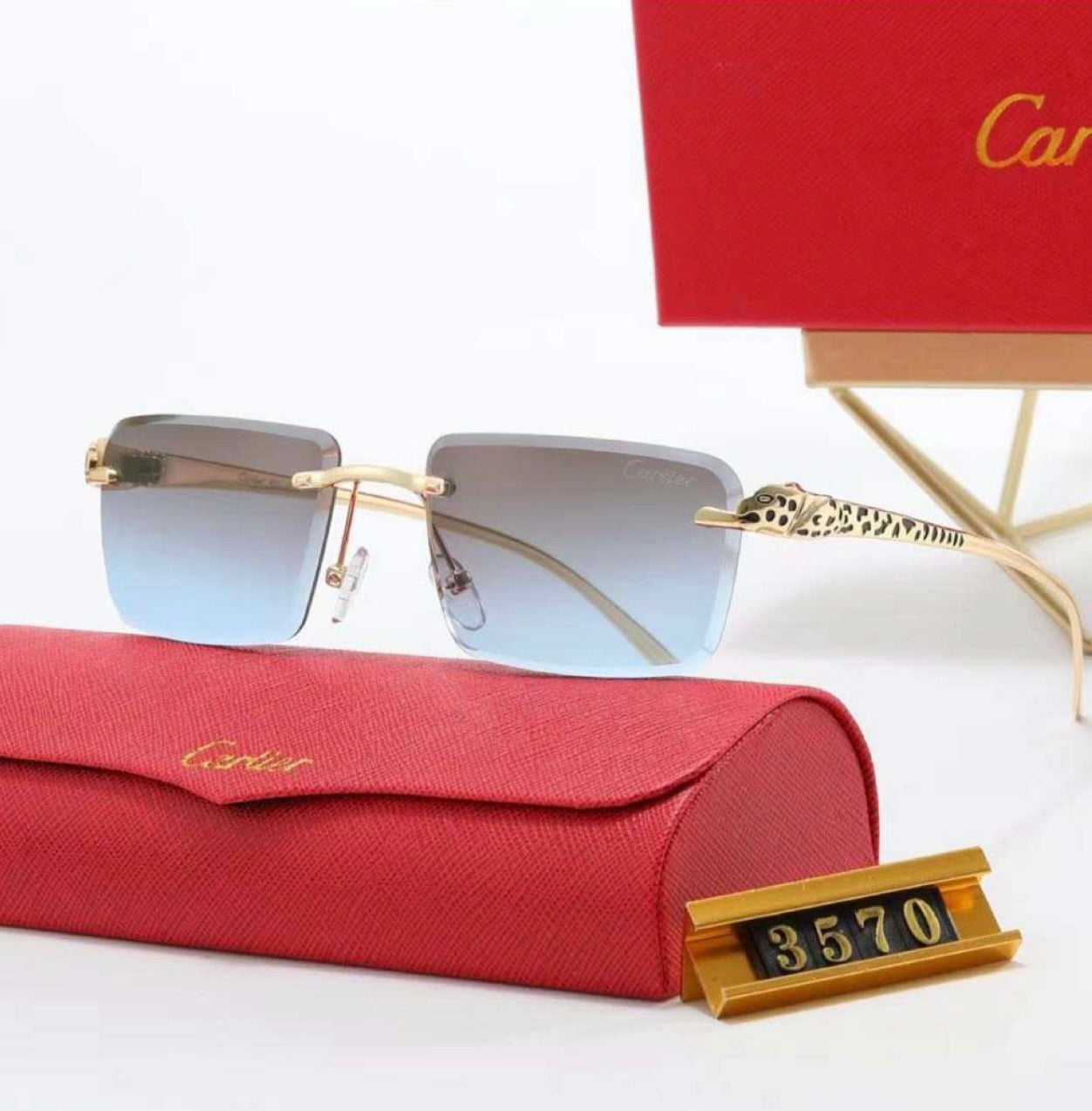 Lunettes de Soleil Panthère Divine