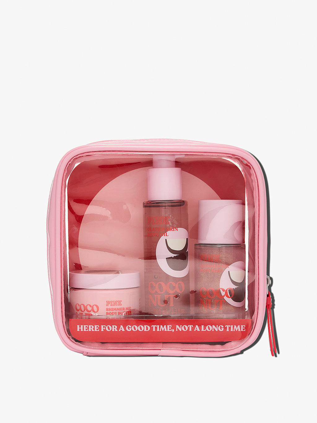 PINK – Coffret Corps Shimmer avec Trousse – Édition Fin de Collection