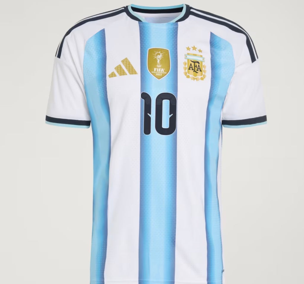 Argentina 26 Messi Authentic Jersey