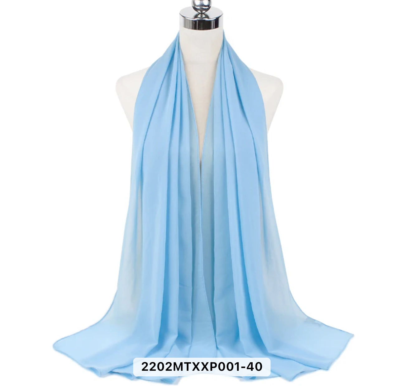 Hijab Mousseline de soie