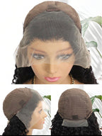 Water Wave wig/ wig 200% 13*4 transparent lace frontal