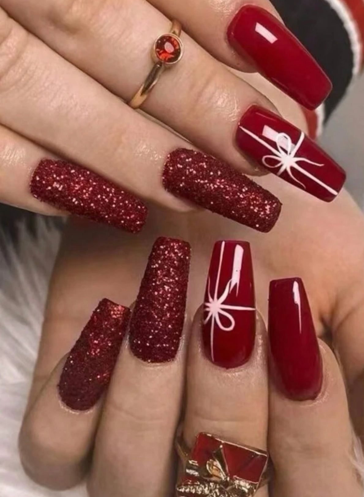 Faux-ongles taille moyenne