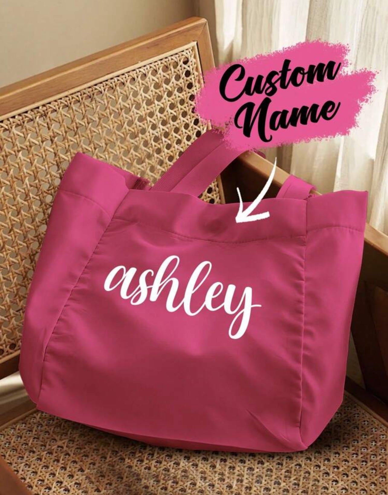 Sac fourre-tout personnalisé