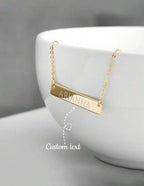 1pc Long Collier Amitié personnalisé