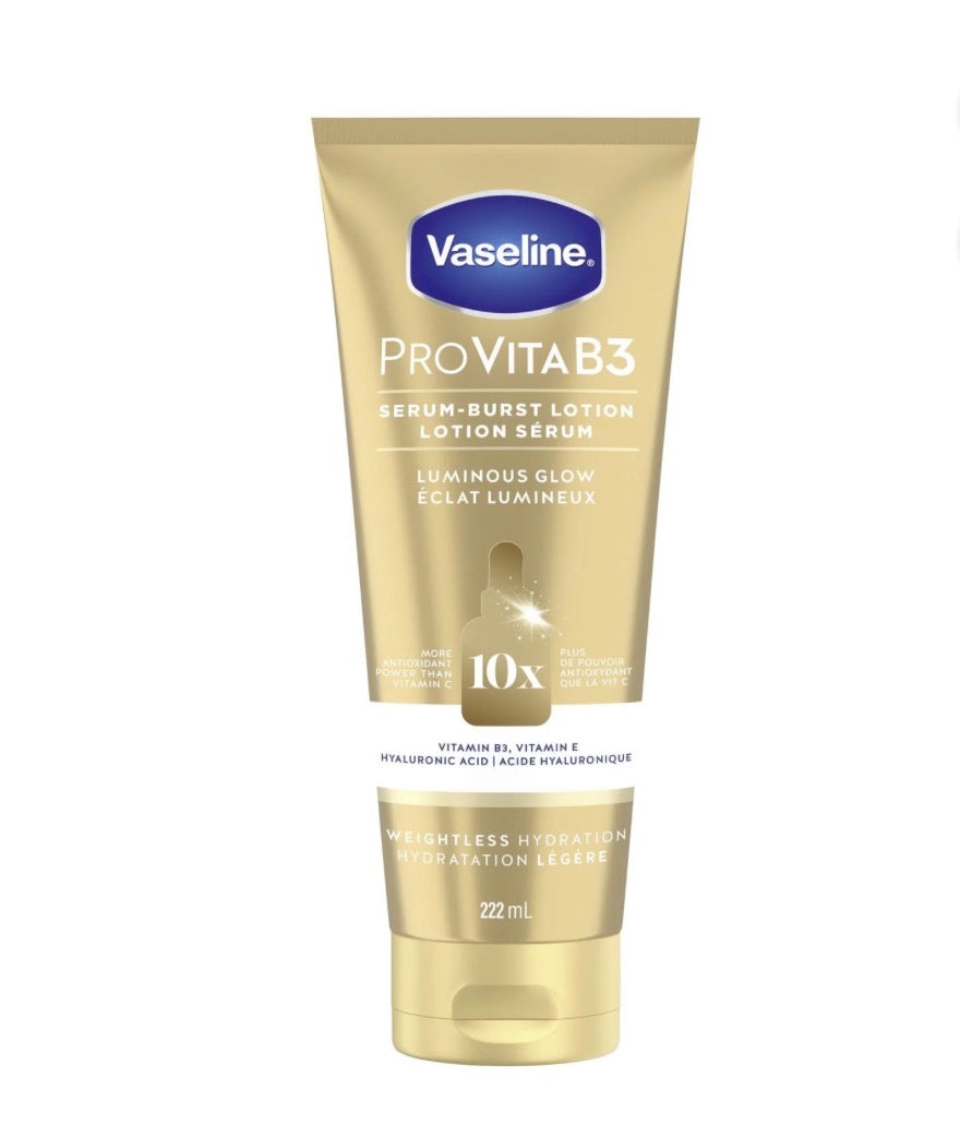 VASELINE
Pro VitaB3 lotion sérum éclat lumineux