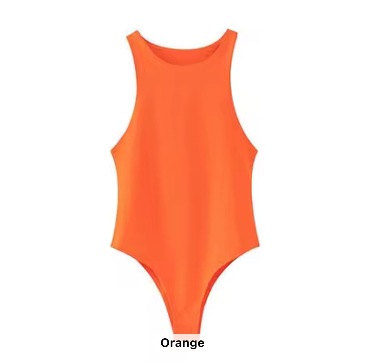 Body femme sans manches col rond – Basique chic multicolore