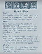 30 Patchs Nez Anti-Points Noirs au Charbon – Nettoyage Purifiant et Pores Invisibles