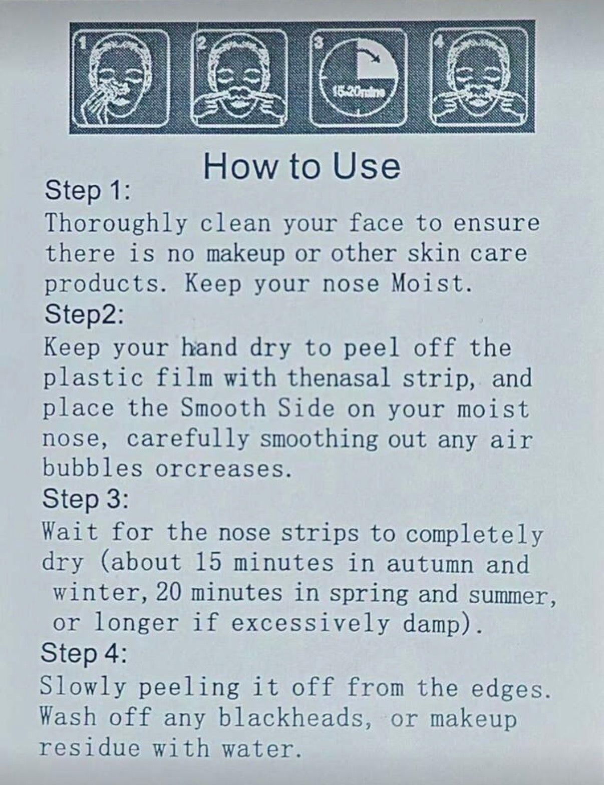 30 Patchs Nez Anti-Points Noirs au Charbon – Nettoyage Purifiant et Pores Invisibles