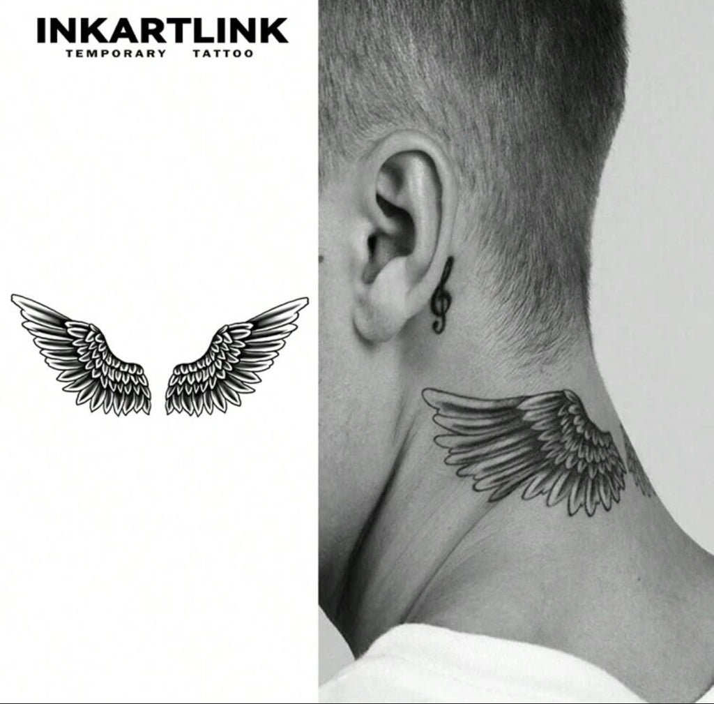 Angel Wings Temporary Tattoo